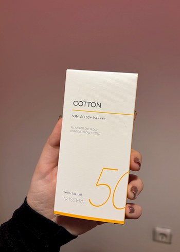 Missha Cotton SPF50+ Güneş Koruyucu