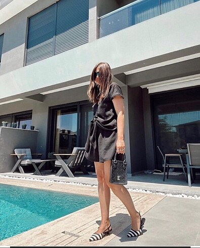 l Beden Massimo Dutti Şortlu Takım