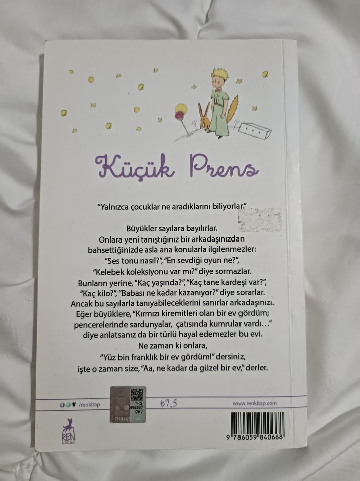 Küçük Prens - Antoine de Saint-Exupéry - Görsel 2