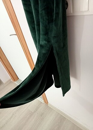 40 Beden yeşil Renk Kalem Elbise