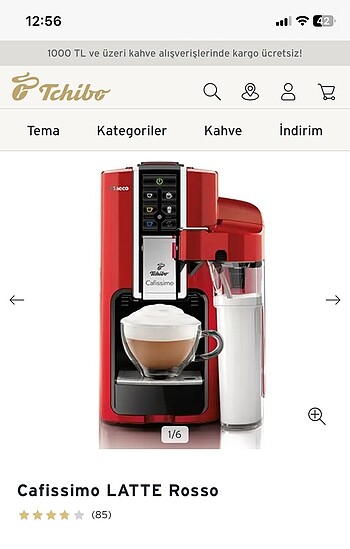 Tchibo Tchibo kapsül kahve makinesi