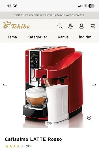 Beden Tchibo kapsül kahve makinesi