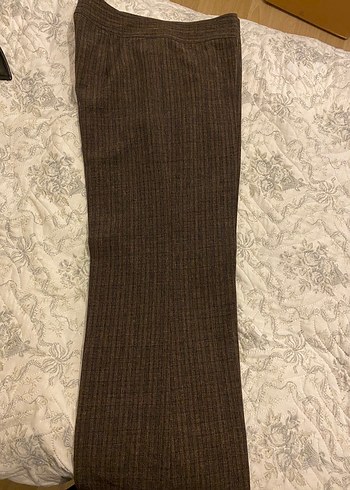 Kahverengi kumaş pantolon L 40 - Görsel 3