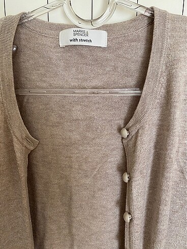 Marks & Spencer Marks & Spencer bej hırka 42 beden L XL