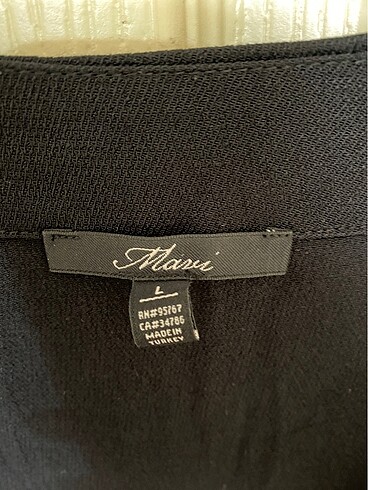 Mavi Jeans Mavi L 40 siyah tişört bluz v yaka