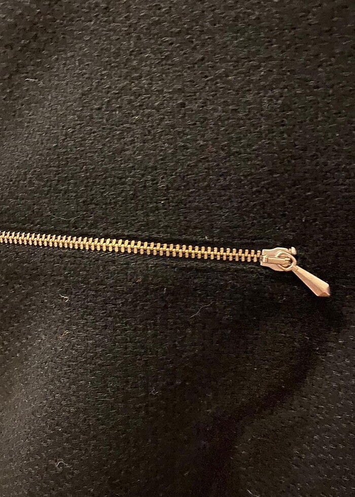 Zara kışlık siyah mini etek s 36 beden - Görsel 3