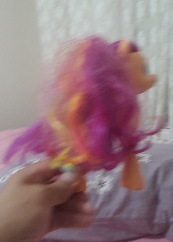 Beden Renk Pembe Pastel Renkli At Figürü