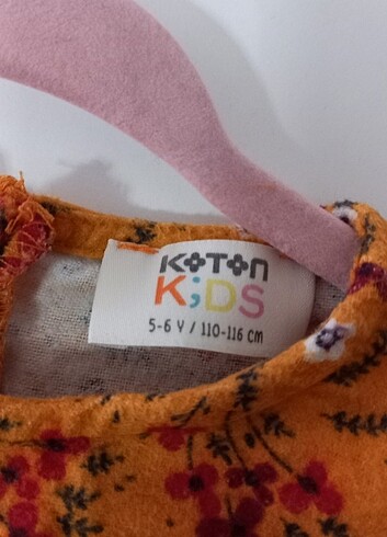 Koton Kids Koton kız çocuk pazen elbise 