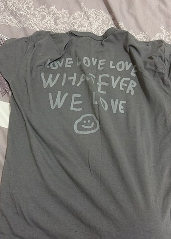 Gri Uzun Kollu Hamile Tişörtü - Görsel 3