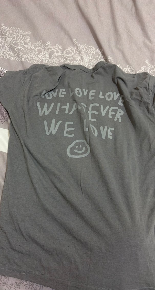 Gri Uzun Kollu Hamile Tişörtü - Görsel 3