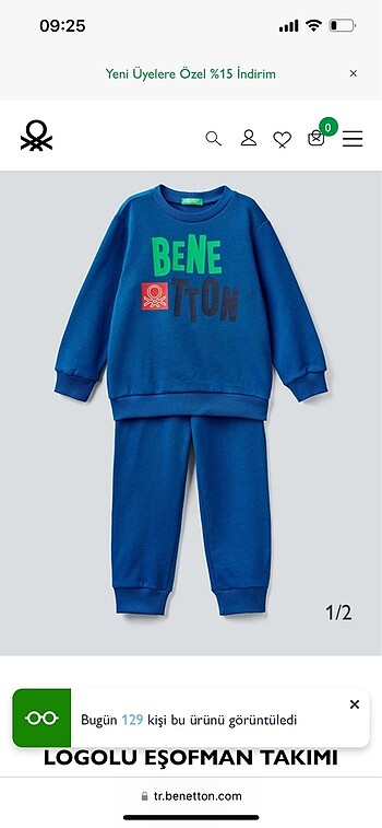 Benetton Çocuk Eşofman Takımı