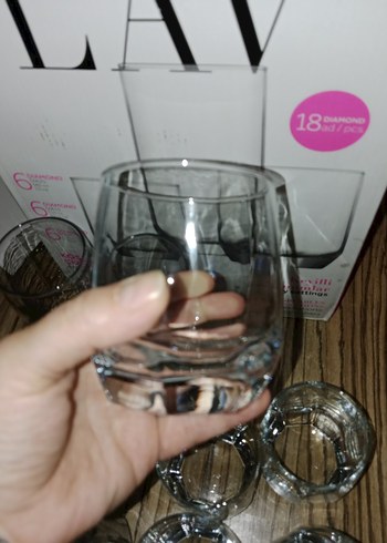 Beden Bej Cam Bardak Seti