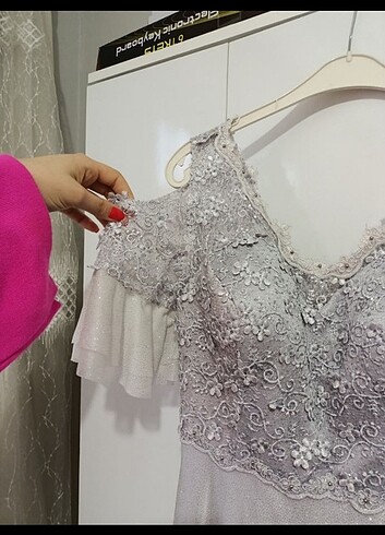 Simli prenses abiye  - Görsel 6