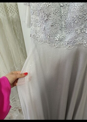 Simli prenses abiye  - Görsel 8