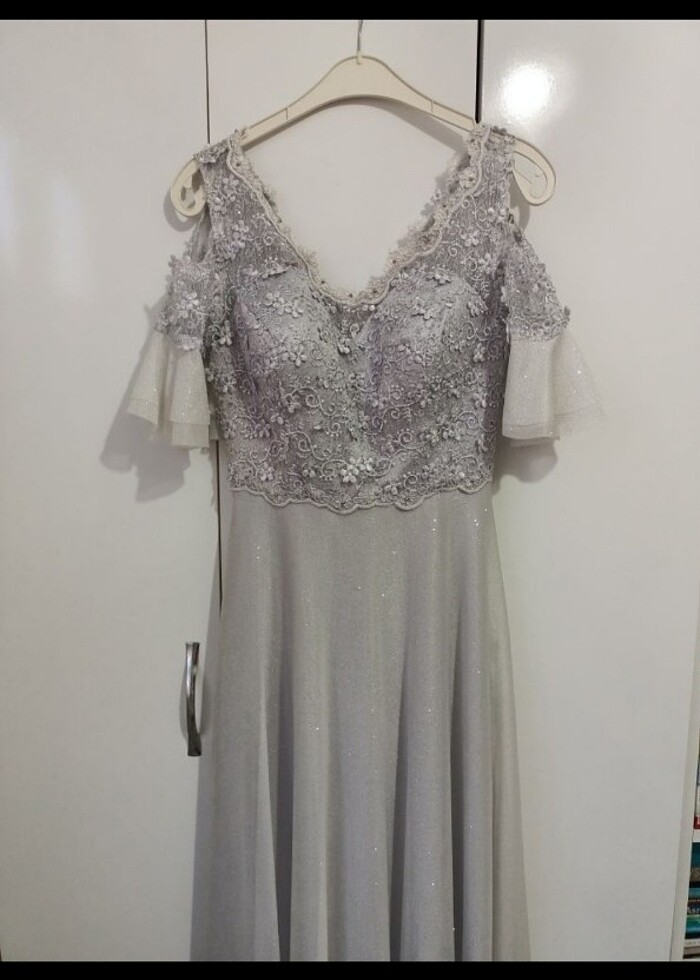 Simli prenses abiye  - Görsel 2