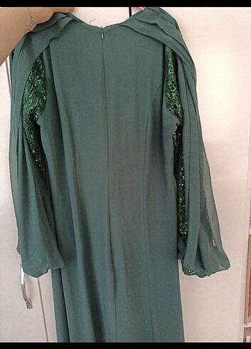 Zümrüt abiye  - Görsel 5