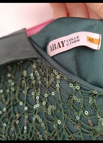 Zümrüt abiye  - Görsel 6