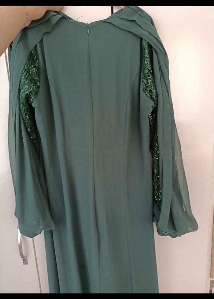 Zümrüt abiye  - Görsel 5