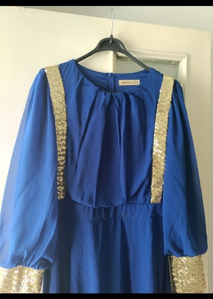 Pullu tesettür abiye  - Görsel 2