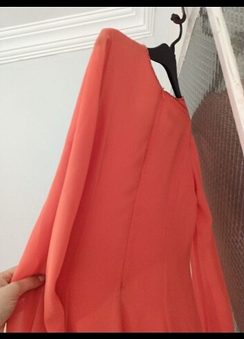 Turuncu abiye  - Görsel 5