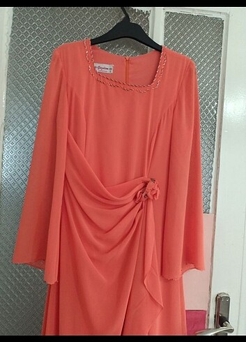 Turuncu abiye  - Görsel 6