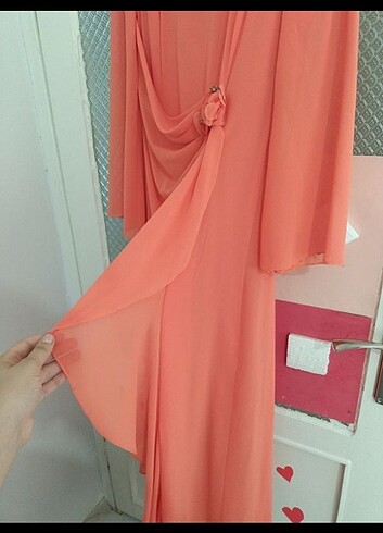 Turuncu abiye  - Görsel 7