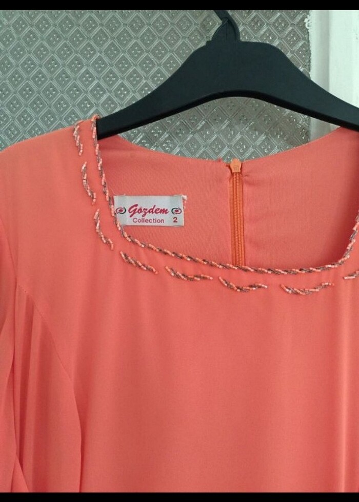 Turuncu abiye  - Görsel 2