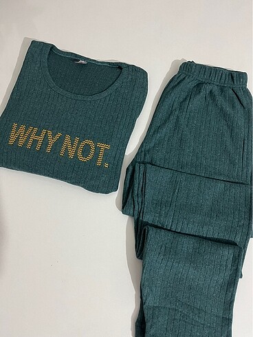 m Beden Uzun kollu bayan pijama takımı