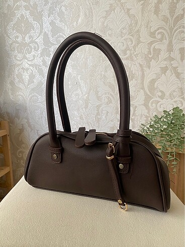 Matte vintage baged çanta