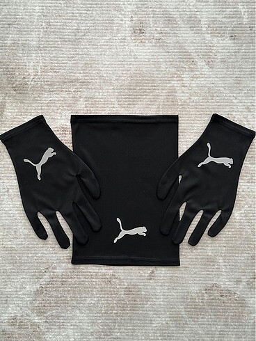 Puma Reflektörlü eldiven ve maske