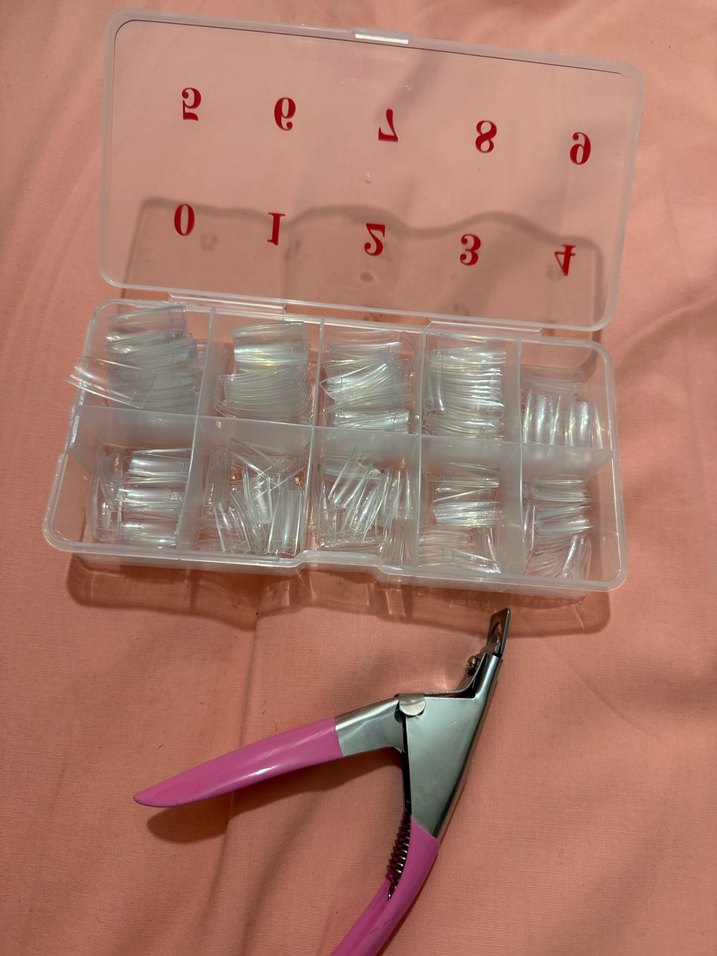 Şeffaf Yarım Ay Tips ve Tips Makası - Görsel 2