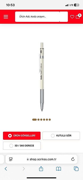 Scrikss 0.5 Uçlu Kalem
