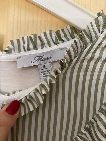 Çizgili Bluz - Görsel 2