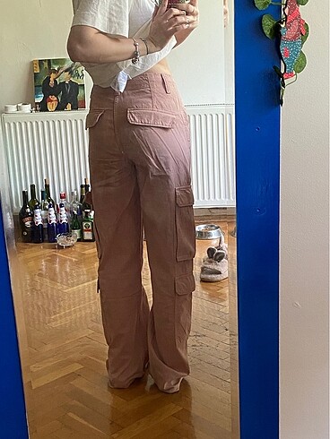 Bershka Kargo Pantolon - Görsel 4