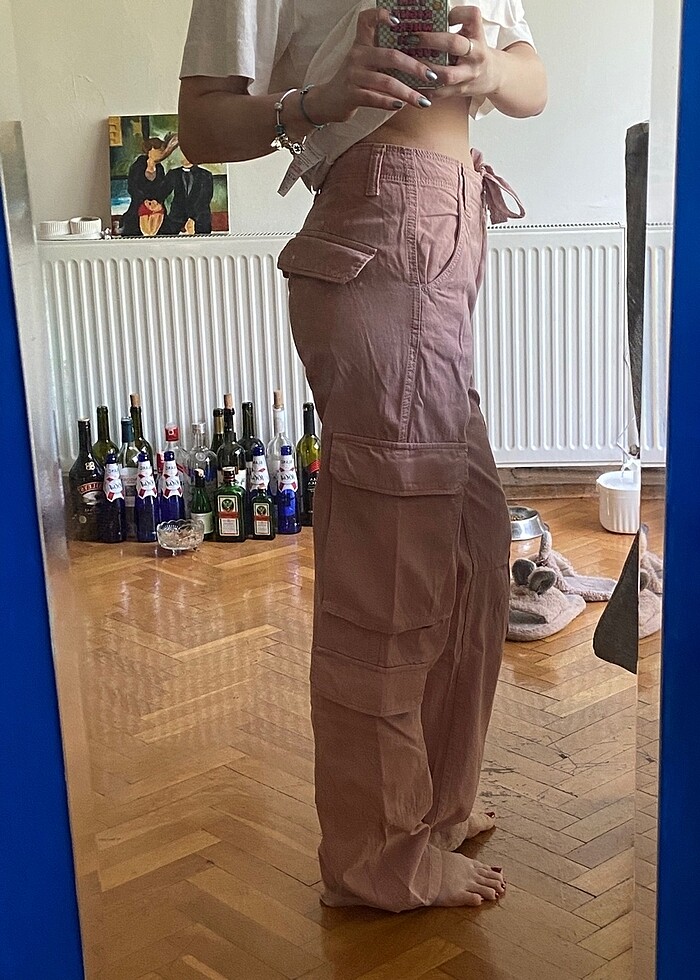 Bershka Kargo Pantolon - Görsel 3