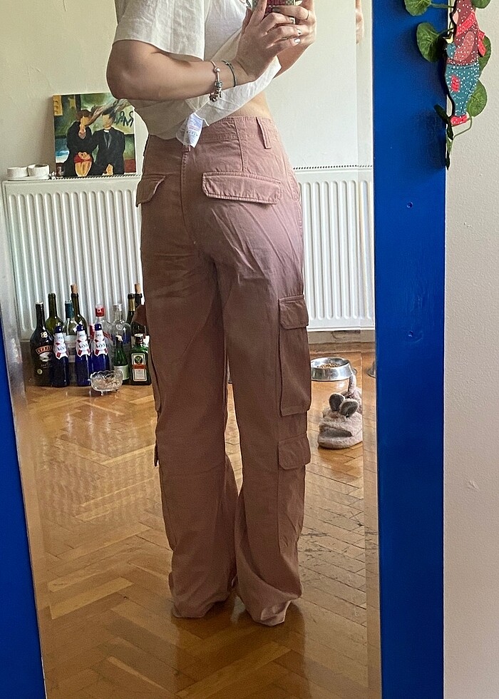 Bershka Kargo Pantolon - Görsel 4