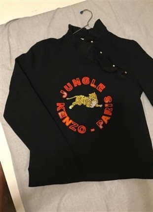 Kenzo Kenzo X H&M Yakası Fırfırlı Sweatshirt