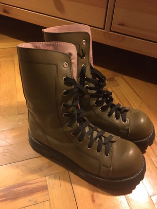 Dr Martens Tarzi haki deri bot