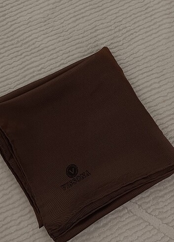 Vakko Vissona ipek Twill eşarp