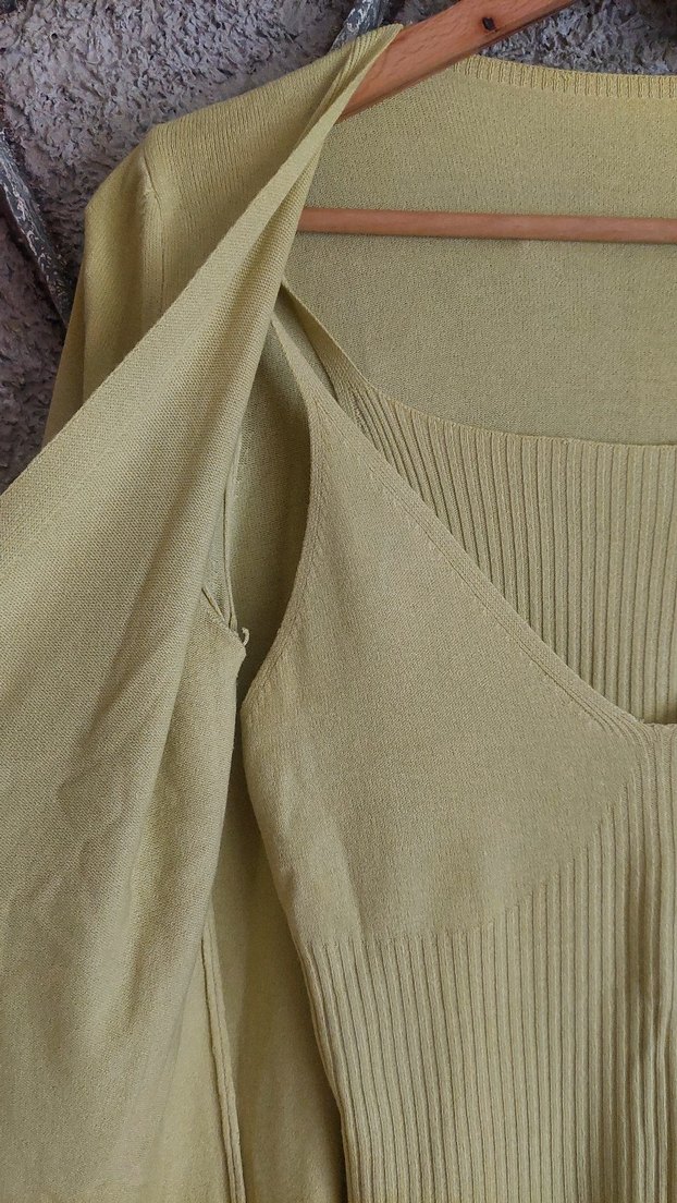 İç dış triko twin set - Görsel 3