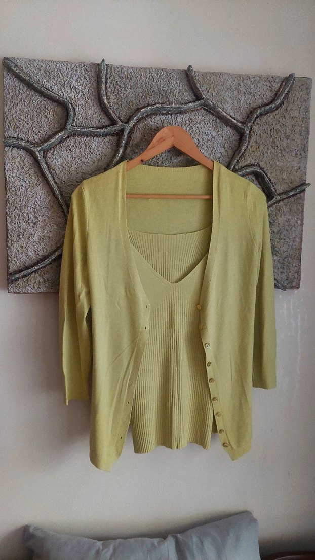 İç dış triko twin set - Görsel 2