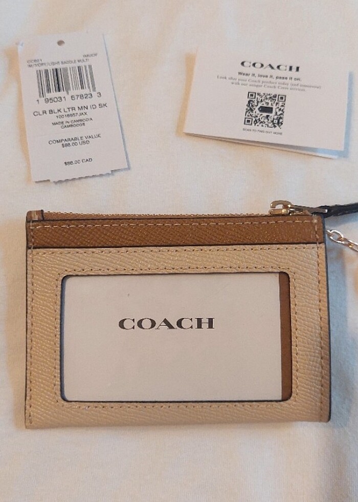 Coach mini cuzdan - Görsel 4