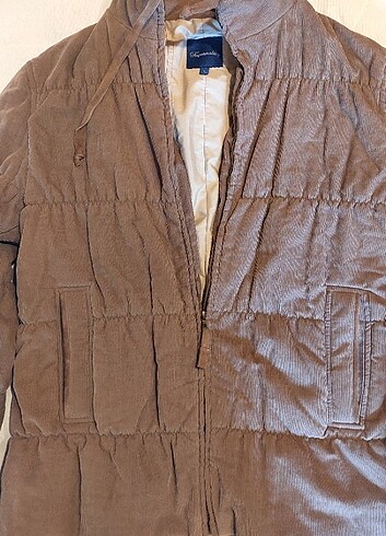 İnce fitil kadife Faconnable slim mont  - Görsel 6