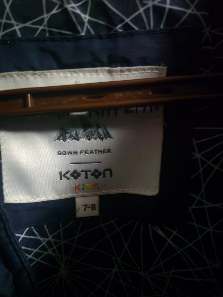 Erkek Çocuk Kaz tüyü mont (7-8 yaş) - Görsel 4