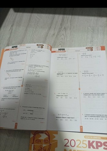 2025 KPSS Matematik Ders Notları ve Soru Bankası
