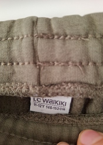 Kadın Gri Kahverengi Bol Kesim Fermuarlı Pantolon - Görsel 4