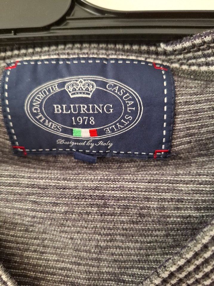 Gri V Yaka Örgü Erkek Kazak - Görsel 3