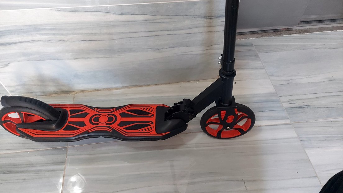 Katlanabilir Kırmızı Çocuk Scooterı - Görsel 5