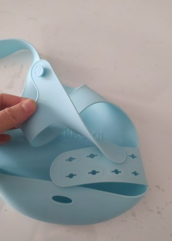 oioi Mavi Silikon Bebek Önlüğü - Görsel 7