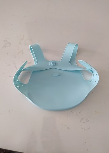 oioi Mavi Silikon Bebek Önlüğü - Görsel 6